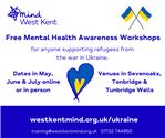 Mental Health Awareness Training for those supporting Ukrainian Refugees