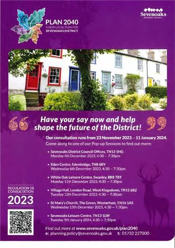  - HAVE YOUR SAY - LOCAL PLAN & DUNTON GREEN